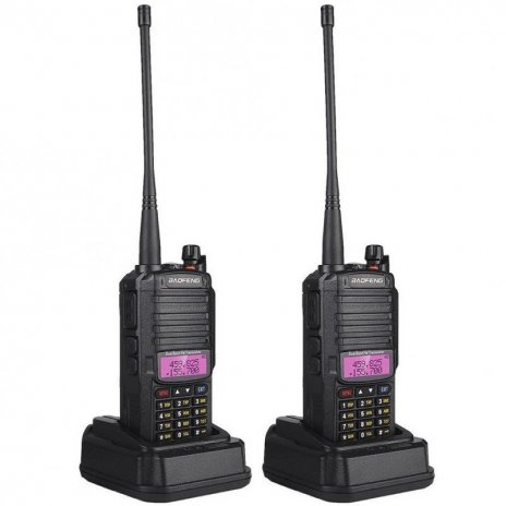 Комплект 2 бр. UHF радиостанции Baofeng UV-9R Plus 