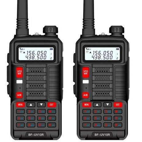 Set de 2 stații radio Baofeng BF-UV10R 