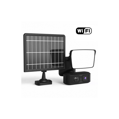 Akku-Solar-WiFi-Kamera Secutek SBS-QB25W 