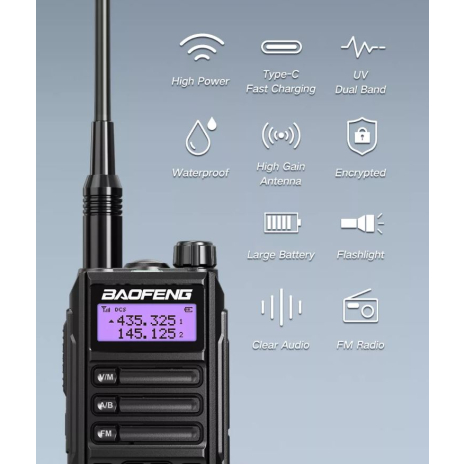 Radio Baofeng UV-16 VHF/UHF | Secutek.it