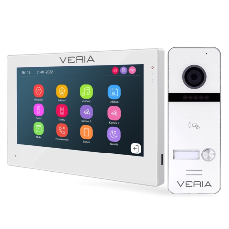 Set WiFi cu interfon Veria 3001-W și stație de intrare Veria 301 