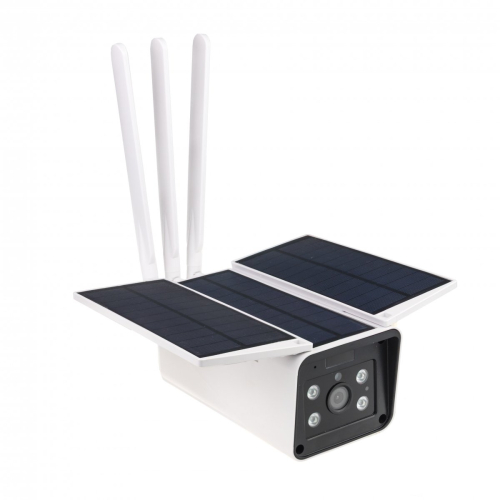 Batteria Dual PTZ Wifi IP telecamera secutek SHT-SPB5-WiFi con