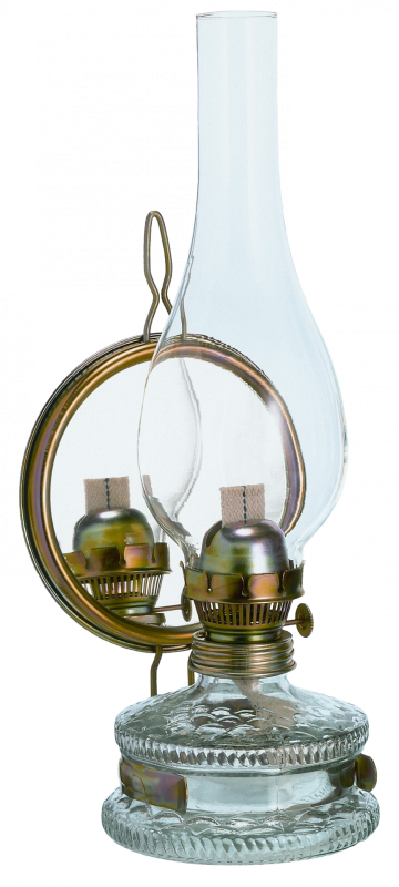 Lampă cu kerosen din sticlă 147/11"