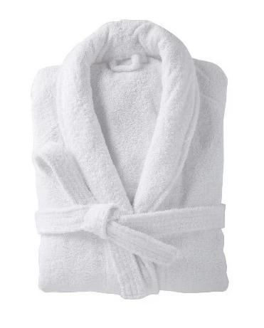 Hotelový froté župan biely L