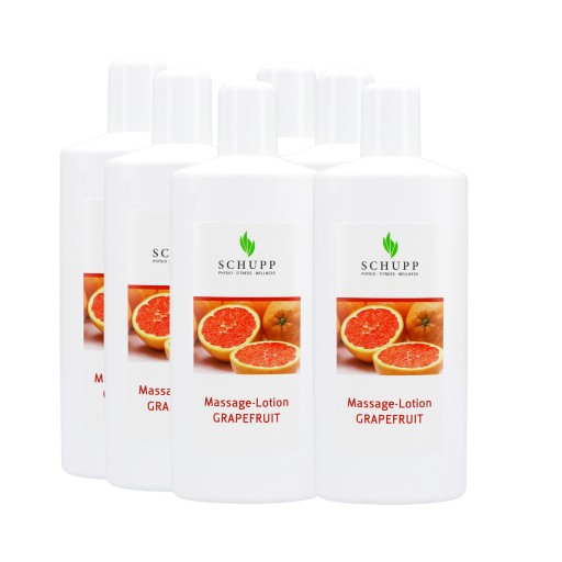 Grapefruitová masážna emulzia, 6 x 1000 ml s dávkovačom