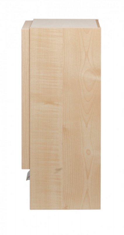 Falra szerelhető fa gyógyszeres szekrény, üres 40x31x17 cm