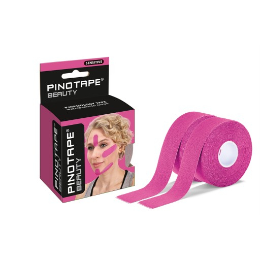 PINOTAPE® Beauty, sensitive, ružový, 2,5 cm x 5 m, 2 ks