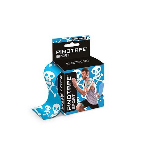 PINOTAPE® Sport, Jolly Roger modrá, 5 cm x 5 m