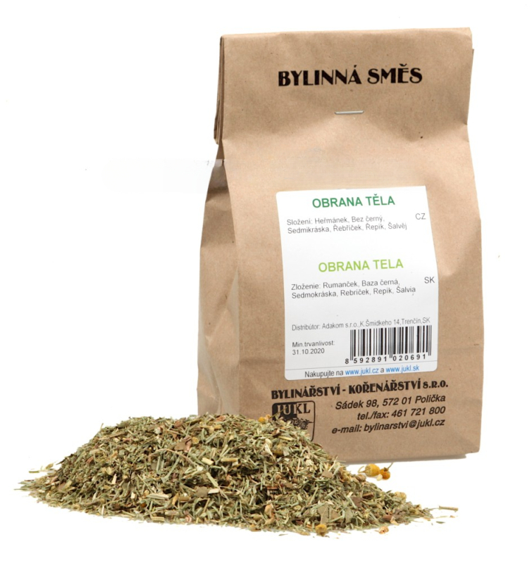 JUKL Bylinný čaj Ochrana tela 100 g