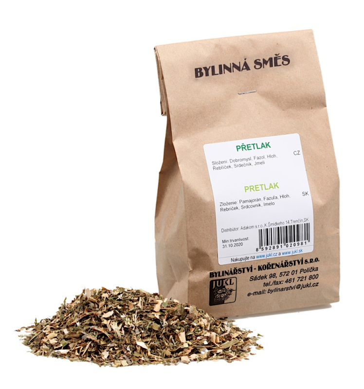 JUKL Bylinkový čaj Pretlak 100 g