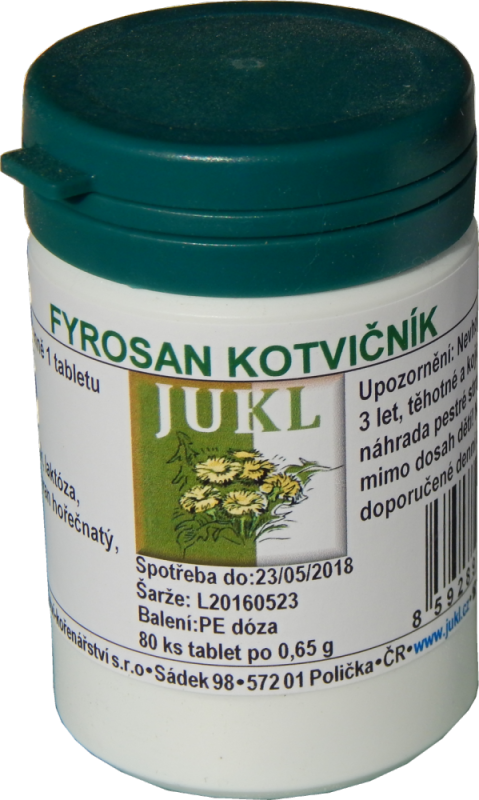 Tablety JUKL Phyrosan Anchorage