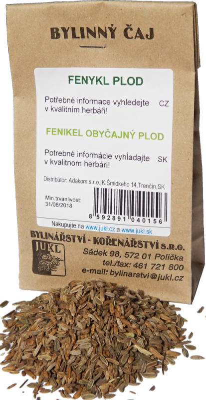 JUKL Fenikel plod 30 g