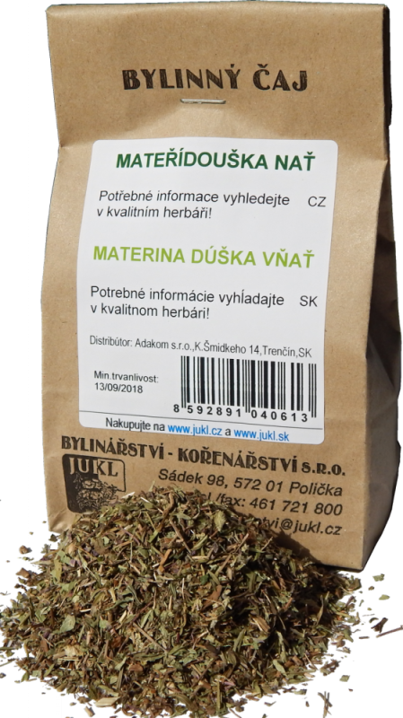JUKL Materina dúška vňať 30 g