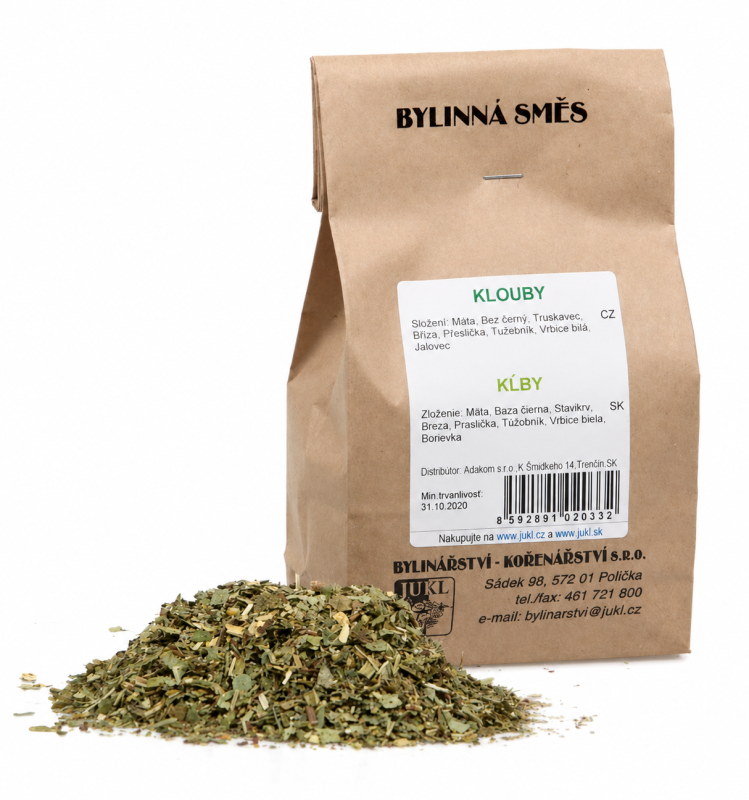 JUKL Bylinkový čaj Kĺby 100 g