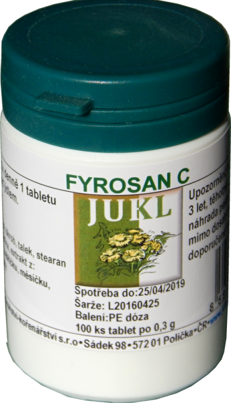 JUKL tablety Fyrosan C