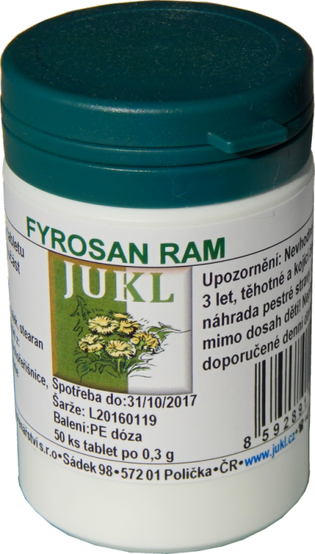 JUKL tablety Fyrosan RAM