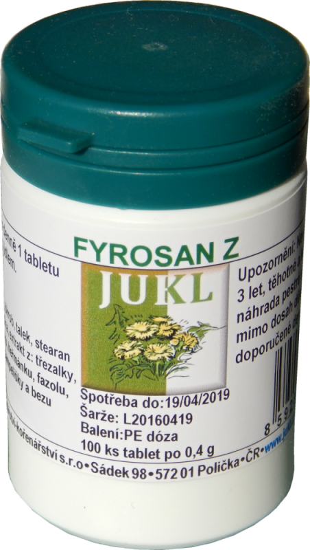 JUKL tablety Fyrosan Z