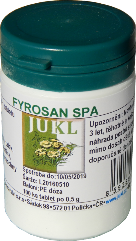 JUKL tablety Fyrosan Spa