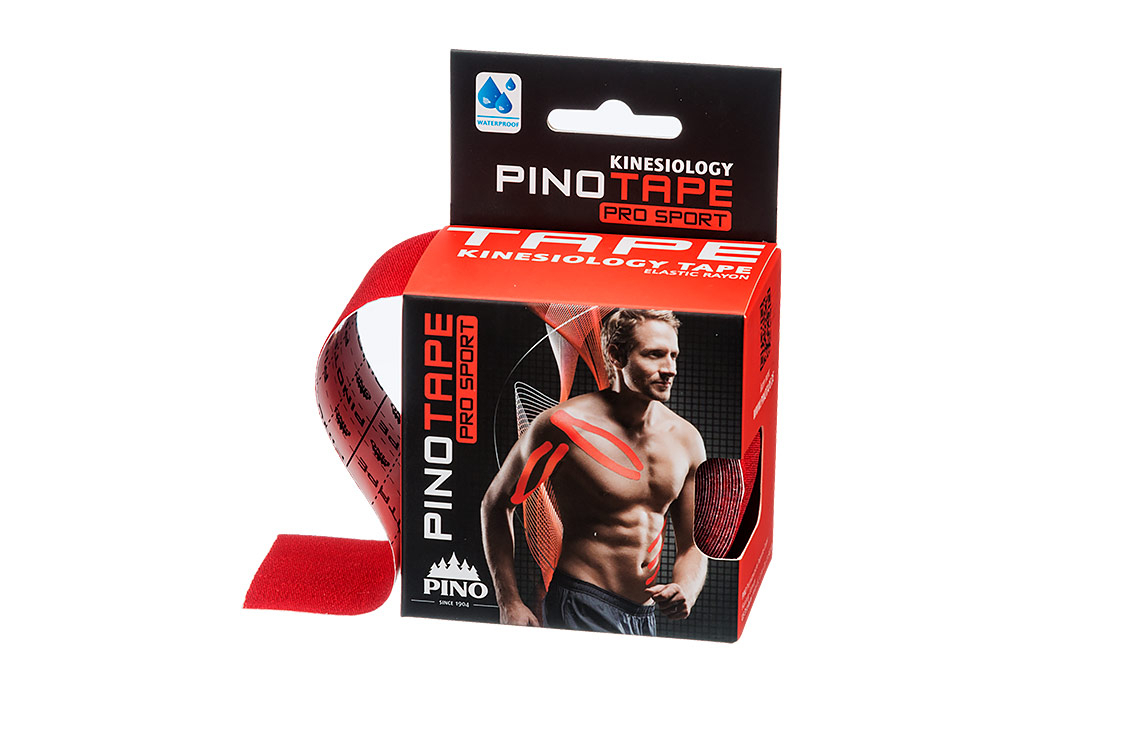 PINOTAPE® Šport, Červený, 5 cm x 5 m