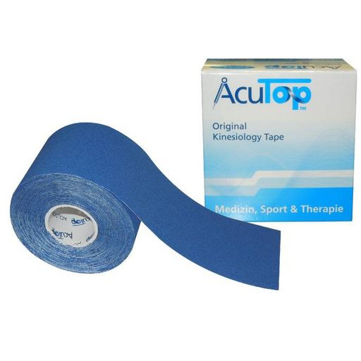 AcuTop kineziologický tejp, tmavomodrý, 5 cm x 5 m
