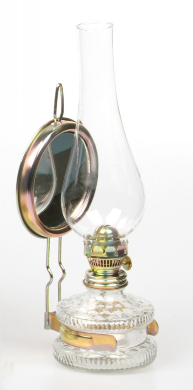 Petrolejová lampa zrkadlová s cylindrom 147/5"
