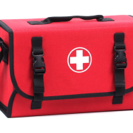 Apteczka torba pierwszej pomocy dla 10 osób, czerwona