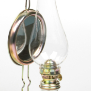 Petrolejová lampa zrkadlová s cylindrom 147/5"