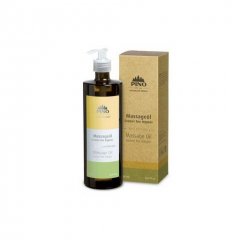 Aromatický masážny olej, Zelený čaj - Zázvor, 500 ml