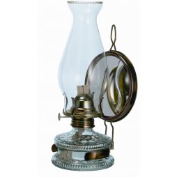 Petrolejová lampa Eagle zrcadlová 32 cm