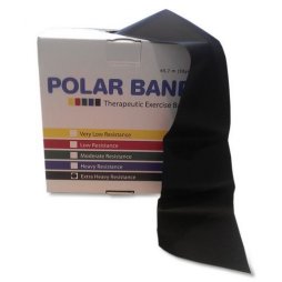 Torf Band Latex Free, černá - extra silná zátěž, 45,7 m