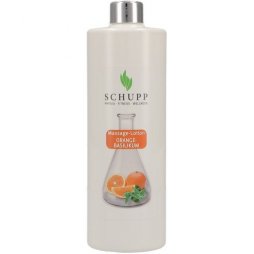 Masážní emulze Pomeranč, bazalka - 500 ml + dávkovač