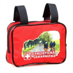 Lékárnička pro cyklisty červená