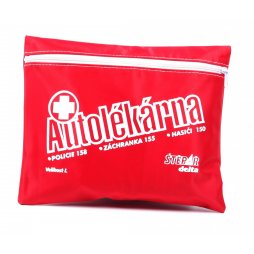 Autolékárnička velikost I. – polštářek červený 206/2018 Sb.