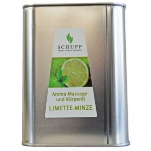Aromatyczny masaż i olejek do ciała Limonka Mięta, 2500 ml