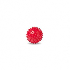 PINOFIT® golyó - süni, piros, 8 cm
