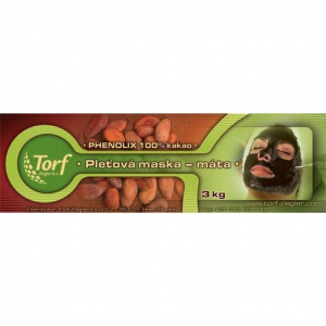 Kakaová maska ​​na tvár, mäta, 3 kg