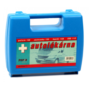 Autolékárnička velikost I. – kufřík modrý 206/2018 Sb.