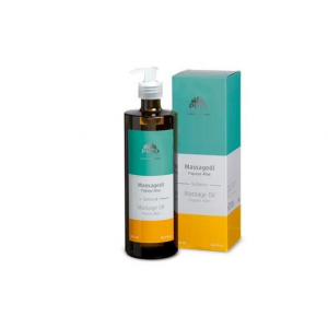 Aromatický masážní olej, Papája Aloe, 500 ml
