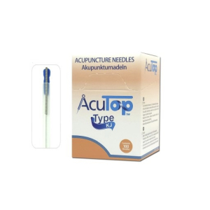 Akupunktúrne ihly AcuTop, typ KJ, 0,25 x 30 mm, 100 ks