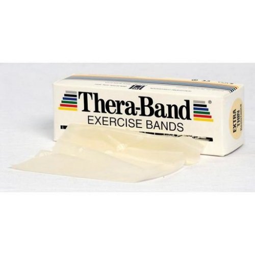 Thera-Band, béžová, extra lehká zátěž, 5,5 m 