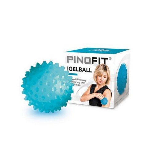 PINOFIT® loptičky - ježko, modrý, 7 cm 