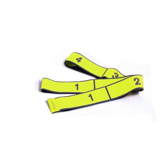PINOFIT® Stretch Band, žltá, ľahké zaťaženie, 1 m 