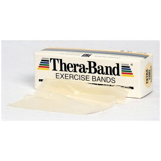 Thera-Band, bej, greutate foarte redusă, 5,5 m 