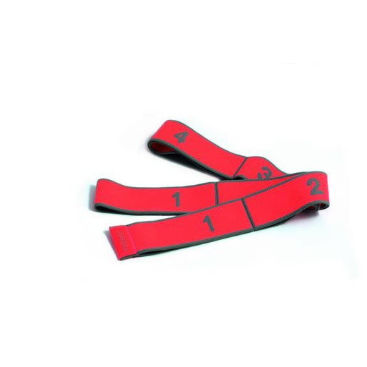 PINOFIT® Stretch Band, coral, greutate medie, 1 m 