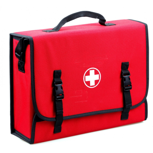 Apteczka torba pierwszej pomocy dla 30 osób, czerwona 