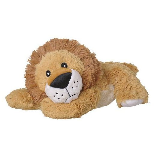 Mikrózható plüss állatka - oroszlán 33 cm 