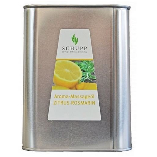 Aromatický masážny olej, Citrusy Rozmarín (Active), 2500 ml 