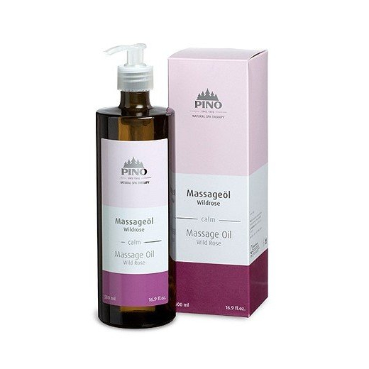Aromatyczny olejek do masażu, Dzika Róża, 500 ml 
