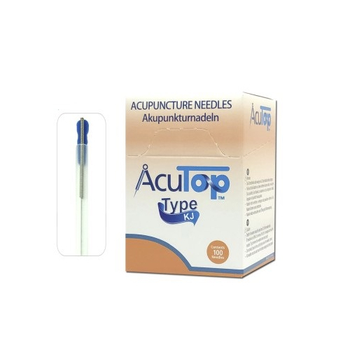 Akupunktúrne ihly AcuTop, typ KJ, 0,25 x 30 mm, 100 ks 