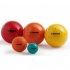 PEZZI MedicineBall Compact 12 cm, červený, 1 kg